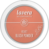 Lavera Velvet blush powder rosy peach 01 5 Gram