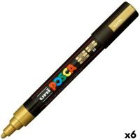 Markeerstiften POSCA PC-5M Gouden (6 Stuks)