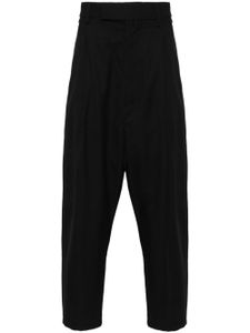 MORDECAI pantalon fuselé à coupe courte - Noir