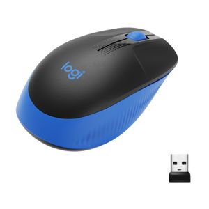 Logitech M190 Muis Radiografisch Optisch Blauw 3 Toetsen 1000 dpi