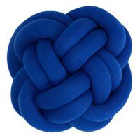 Design House Stockholm Knot kussen 30x30 klein blue - thumbnail