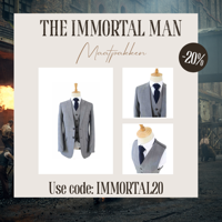 Maatpak Voor Heren | 3-delig Pak | Grijs | Kamgaren Wol | Lichtgewicht & Ademend | Peaky Blinders