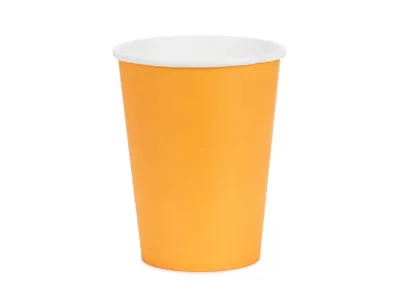 Cups Licht Oranje 250ml (6st)