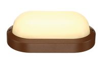 Plafond/ wandlamp TERANG 2 roestkleur 1xLED 3000K