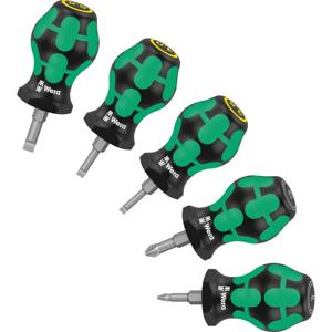 Wera Stubby Set 2 Schroevendraaierset 5-delig