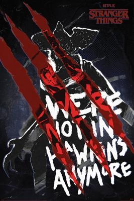 Poster Stranger Things 4 Not in Hawkins 61x91,5cm