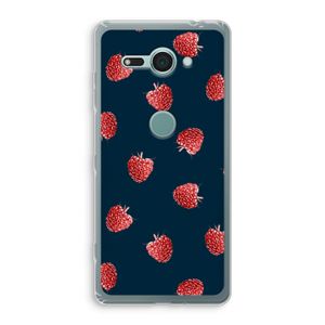 Framboosjes: Sony Xperia XZ2 Compact Transparant Hoesje