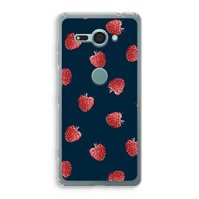 Framboosjes: Sony Xperia XZ2 Compact Transparant Hoesje