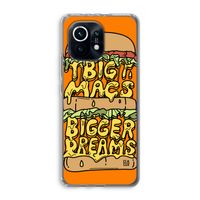 Big Macs Bigger Dreams: Xiaomi Mi 11 Transparant Hoesje
