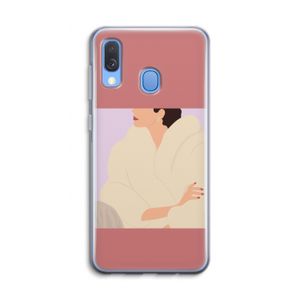 Cosy: Samsung Galaxy A40 Transparant Hoesje