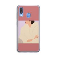 Cosy: Samsung Galaxy A40 Transparant Hoesje