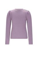 NoNo winter jersey t-shirt meisjes - paars- Kiva - gebreid NoNo winter jersey t-shirt meisjes - paars- Kiva - gebreid
