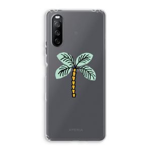 Palmboom: Sony Xperia 10 III Transparant Hoesje