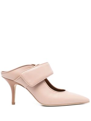Malone Souliers mules en cuir 90 mm - Tons neutres