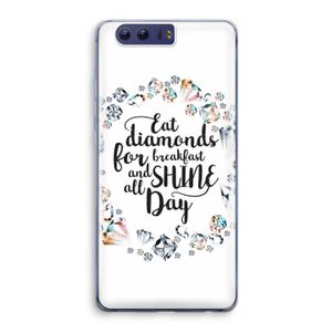 Diamonds: Honor 9 Transparant Hoesje