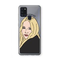 Mary Kate: Samsung Galaxy A21s Transparant Hoesje