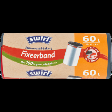Swirl Vuilniszakken met Fixeerband 60 liter 10 stuks bij Jumbo