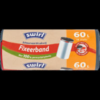 Swirl Vuilniszakken met Fixeerband 60 liter 10 stuks bij Jumbo