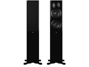 Dynaudio Focus 30 (Buitenkans) vloerstaande speaker zwart hoogglans