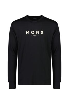 Mons Royale Yotei Classic LS Heren Shirt Black S