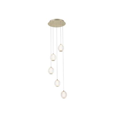 Searchlight 5-lichts vide hanglampAllure oosters - 51481-5SB
