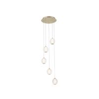 Searchlight 5-lichts vide hanglampAllure oosters - 51481-5SB