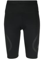 adidas by Stella McCartney short de cyclisme à logo imprimé - Noir