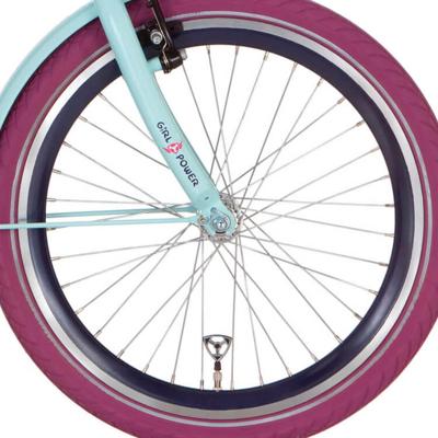 Alpina voorwiel 22 j19db paars zink spk