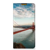 Samsung Galaxy M52 | Book Cover | Golden Gate Bridge