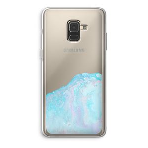 Fantasie pastel: Samsung Galaxy A8 (2018) Transparant Hoesje