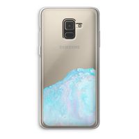 Fantasie pastel: Samsung Galaxy A8 (2018) Transparant Hoesje