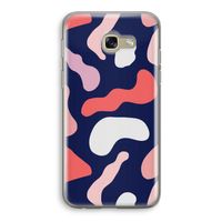 Memphis Shapes Pink: Samsung Galaxy A5 (2017) Transparant Hoesje