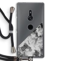 Onweer: Sony Xperia XZ2 Transparant Hoesje met koord