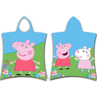 Peppa Pig en Suzy Sheep badponcho - 50x115 cm - Katoen - thumbnail