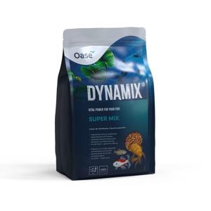 Oase DYNAMIX Super Mix 8L - Voeding voor Vijvervissen, Mix van Vlokken, Sticks & Pellets