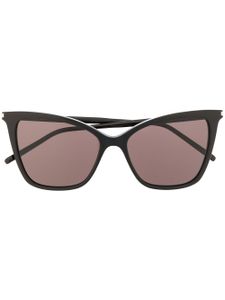 Saint Laurent Eyewear lunettes de soleil SL 384 à monture papillon - Noir