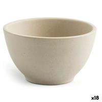 Aperitiefschaaltje Quid Mineral Gres Beige Keramisch 9 x 5 cm (18 Stuks)