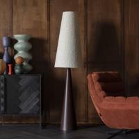 Dutchbone Vloerlamp 'Miki' Bouclé, 166cm