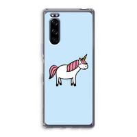 Eenhoorn: Sony Xperia 5 Transparant Hoesje