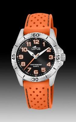 Horlogeband Lotus 18663-1 Silicoon Oranje 18mm