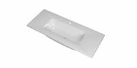 Wastafel INK Reflekt 1000x400x15 mm Glans wit 3407631