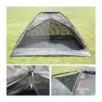 2-persoons leger camouflage kampeer tent - Koepeltenten - thumbnail