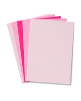HEMA Schriften A4 Gelinieerd Roze - 5 Stuks