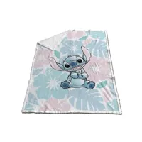 Stitch fleece plaid 130 x 170 cm - polyester