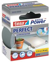 Tesa extra Power Perfect, ft 38 mm x 2,75 m, grijs