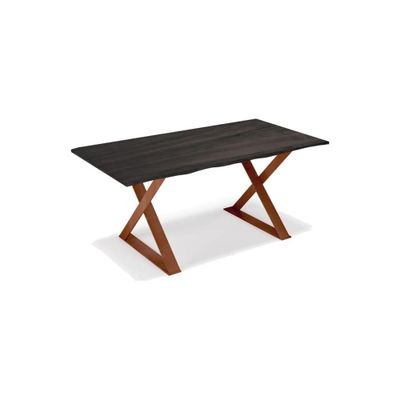 Wants & Needs - Rechthoekige Eetkamertafel WOOOD - 180 x 90 x 75 cm - zwart