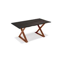 Wants & Needs - Rechthoekige Eetkamertafel WOOOD - 180 x 90 x 75 cm - zwart