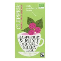 Clipper - Organic green tea raspberry-mint - 20 zakjes