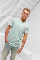 Iceberg Sun Spell T-Shirt Heren Lichtblauw - Maat S - Kleur: LichtblauwRood | Soccerfanshop