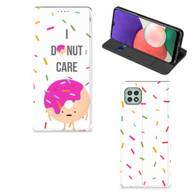 Samsung Galaxy A22 5G | Flip Style Cover | Donut Roze